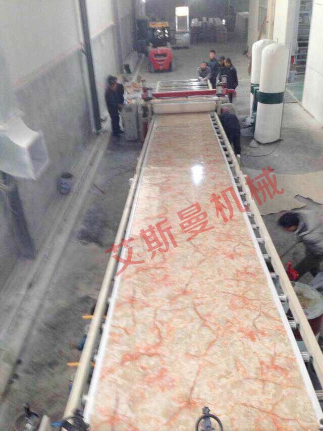 PVC Artificial Marble sheet production line