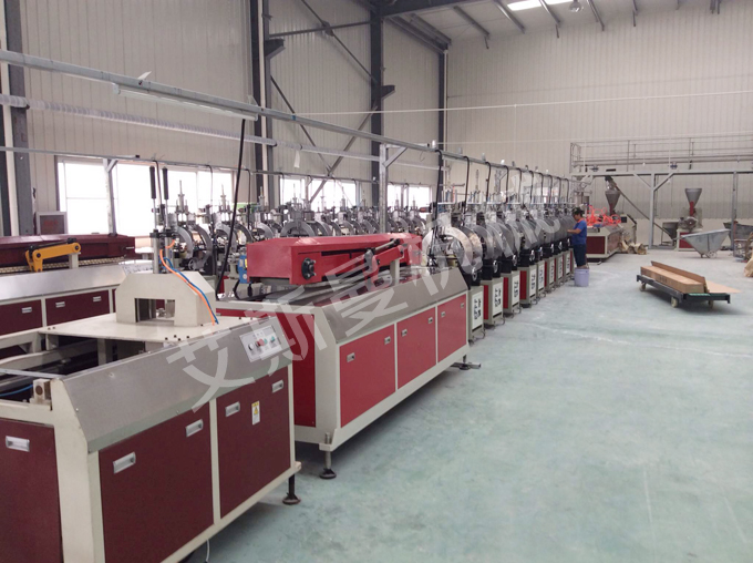 PVC Artificial marble profile making machine