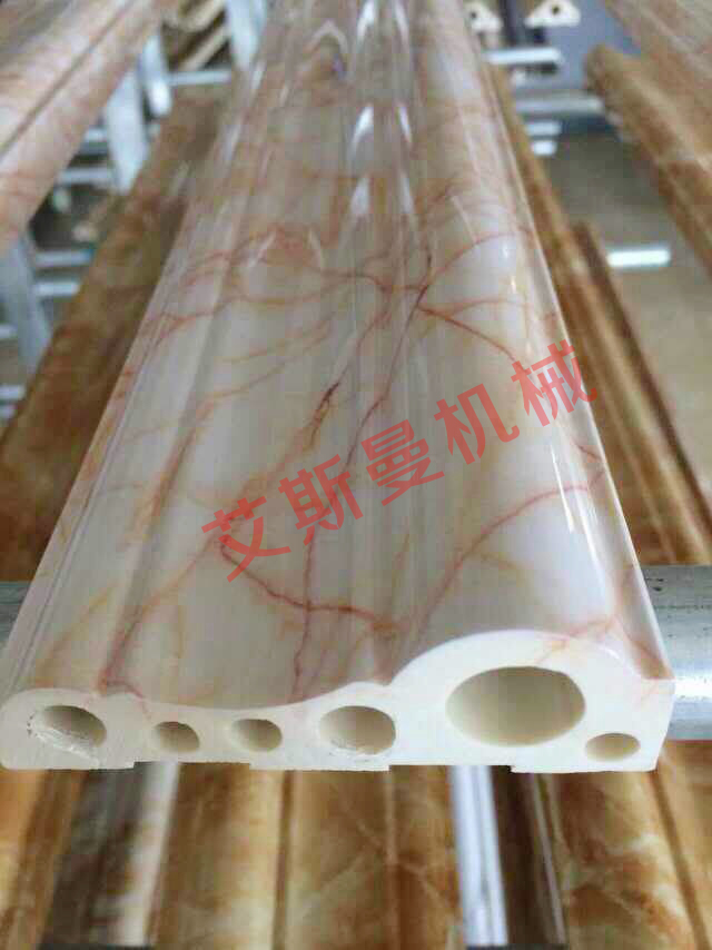 PVC Artificial marble profile making machine