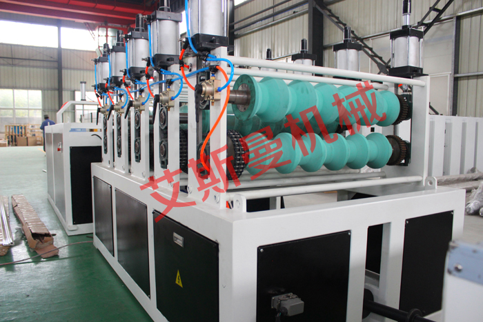 PVC Hollow Roof tile making machine