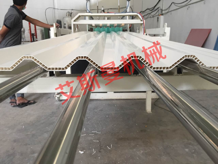 PVC Hollow Roof tile making machine