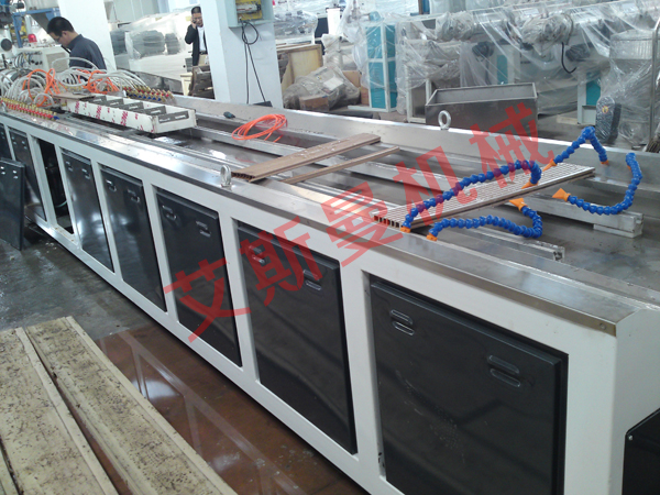 PE/PP based WPC profile production line