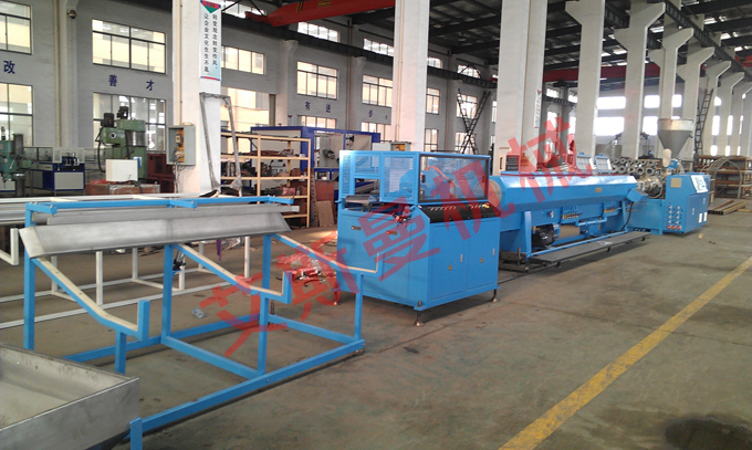 PE/PP based WPC profile production line