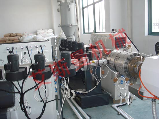 PE Silicon core pipe production line