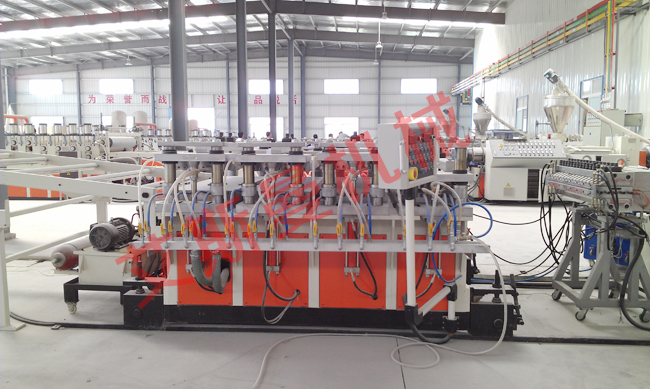 PVC Co-extrusion foamed board production line