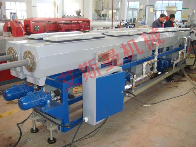 PVC solid pipe production line