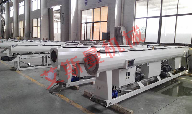 PVC solid pipe production line